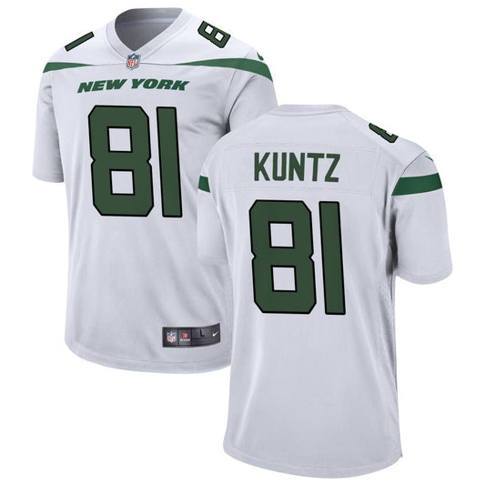 Zack Kuntz New York Jets Nike Youth Game Jersey - White