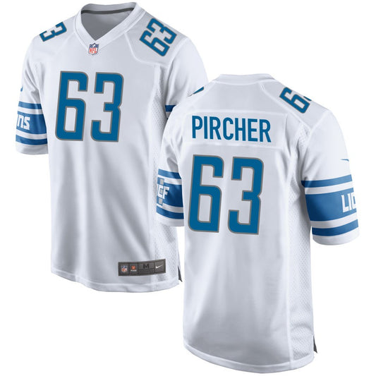 Max Pircher Detroit Lions Nike Game Jersey - White