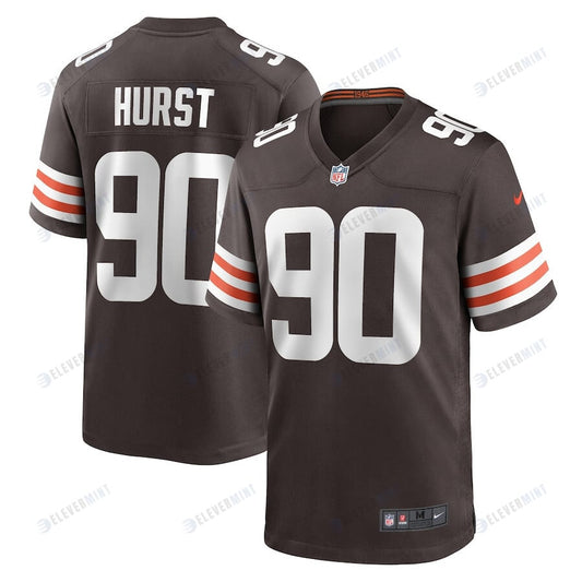 Maurice Hurst 90 Cleveland Browns Men's Game Jersey - Brown