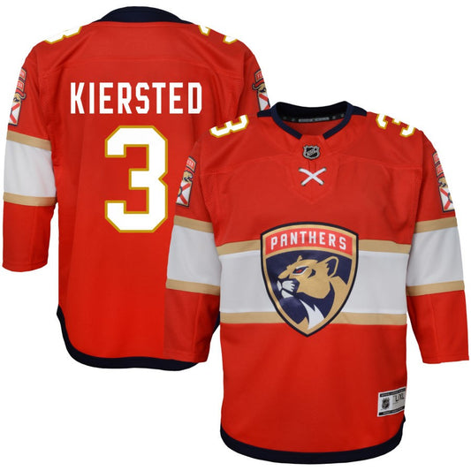 Matt Kiersted Florida Panthers Youth Home Premier Jersey - Red