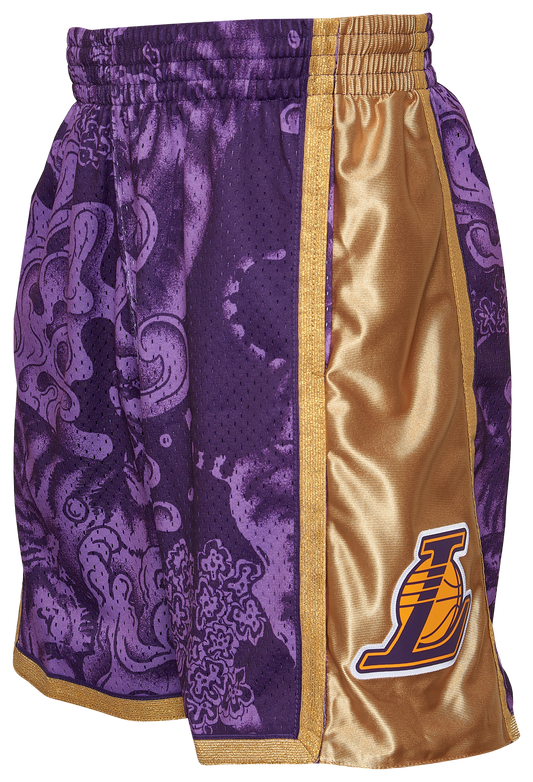 Men's  Mitchell & Ness Lakers CNY Jersey - Purple