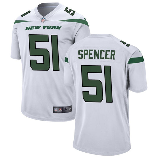 Marquiss Spencer New York Jets Nike Game Jersey - White