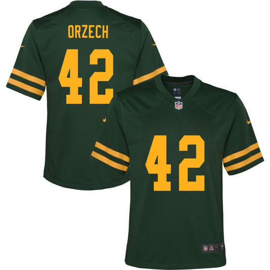 Matthew Orzech Green Bay Packers Nike Youth Alternate Jersey - Green