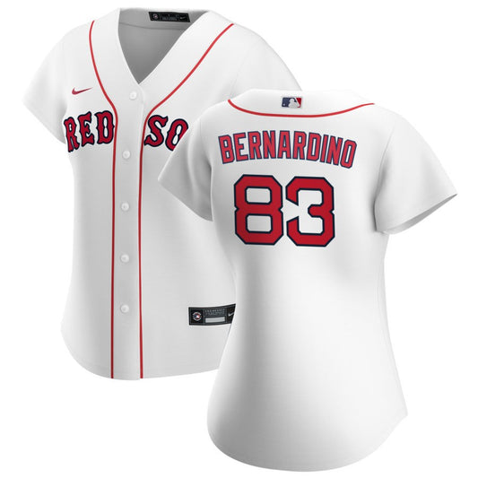 Brennan Bernardino Boston Red Sox Nike Women's Home Replica Jersey - White