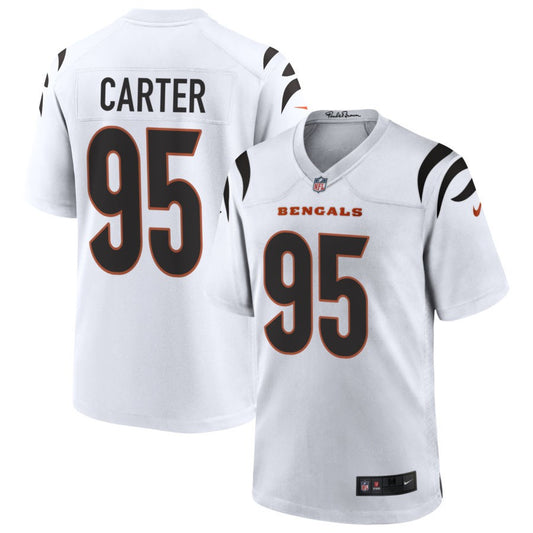 Zach Carter Cincinnati Bengals Nike Game Jersey - White