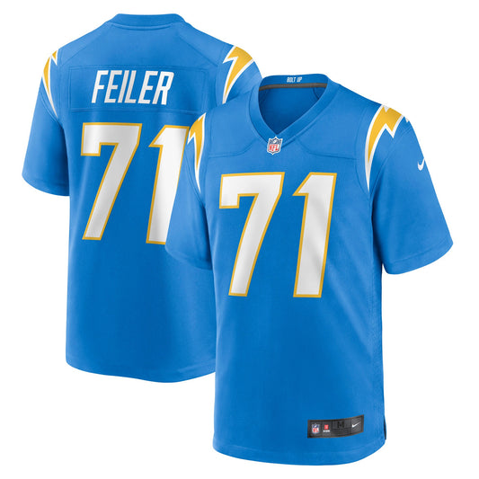 Matt Feiler Los Angeles Chargers Nike Game Player Jersey - Powder Blue