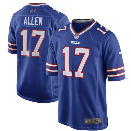 Men's Buffalo Bills Josh Allen Royal Game Player Jersey