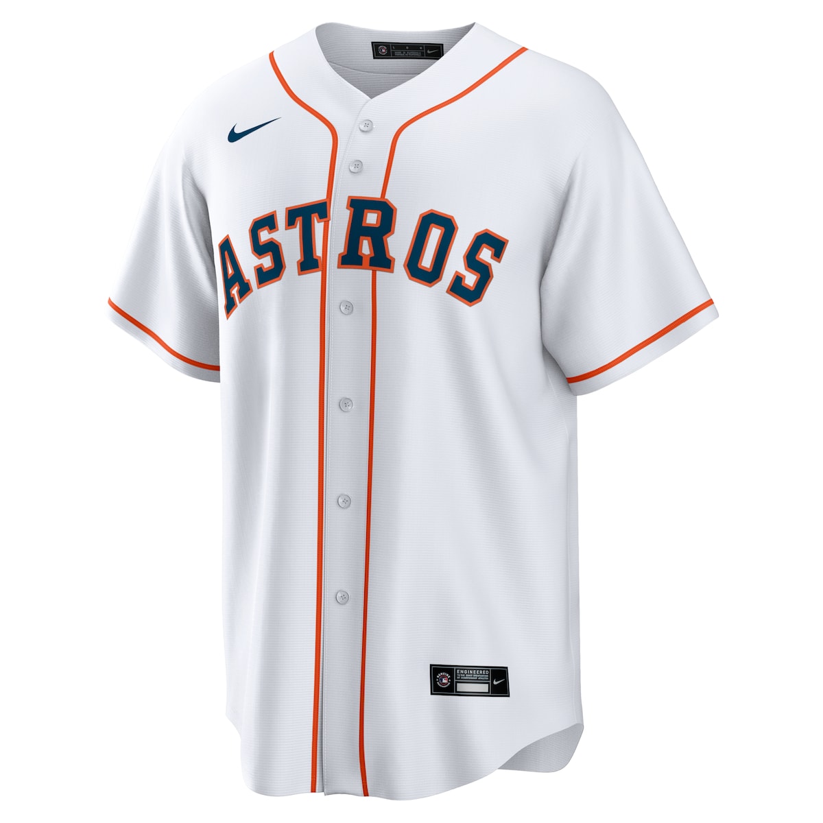 Men's  Nike Astros Alternate Replica Team Jersey - White