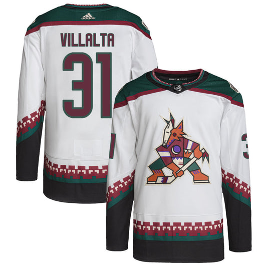 Matt Villalta Arizona Coyotes adidas Primegreen Authentic Pro Jersey - White