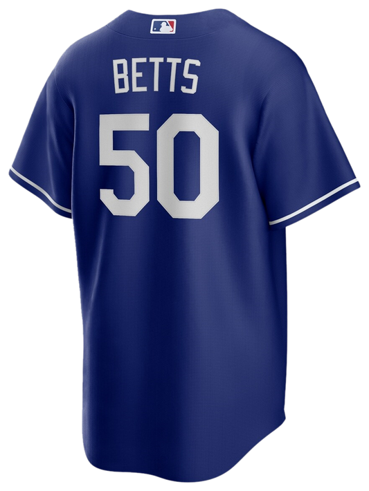 Men's Betts Mookie Nike Dodgers Replica Player Jersey - Purple