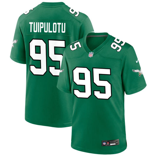 Marlon Tuipulotu Philadelphia Eagles Nike Alternate Game Jersey - Kelly Green