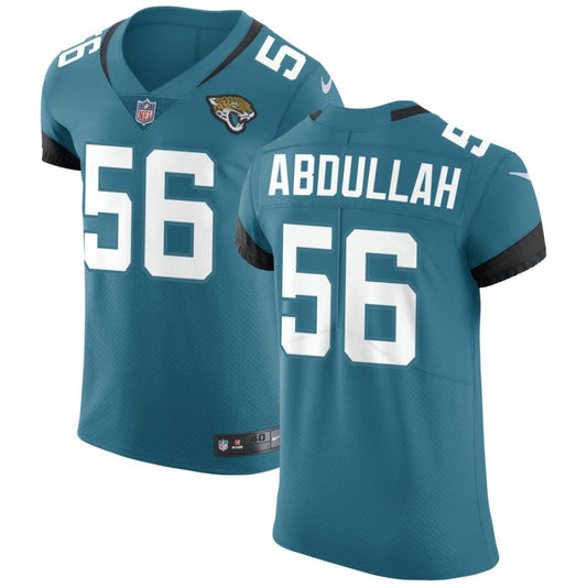 Yasir Abdullah Jacksonville Jaguars Nike Vapor Untouchable Elite Jersey - Teal