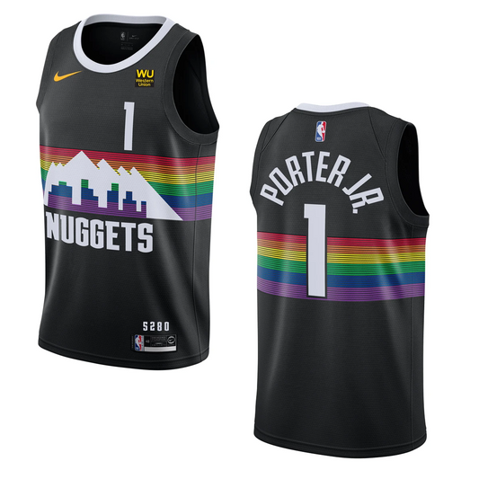 Men's Denver Nuggets Michael Porter Jr. City Jersey Black