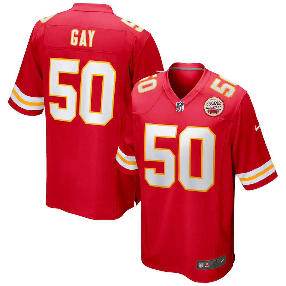 Men's Kansas City Chiefs Willie Gay Game Jersey - Red