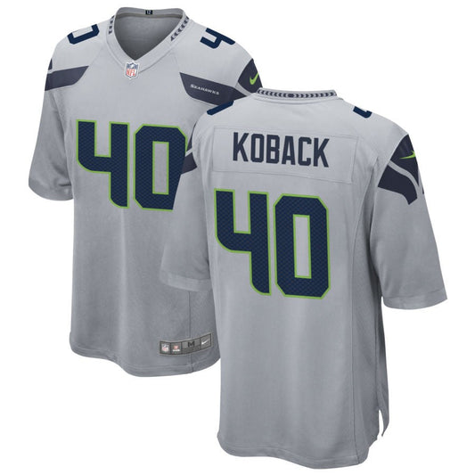 Bryant Koback Seattle Seahawks Nike Alternate Game Jersey - Gray