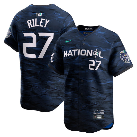 Austin Riley National League Nike 2023 MLB All-Star Game Limited Player Jersey - Royal