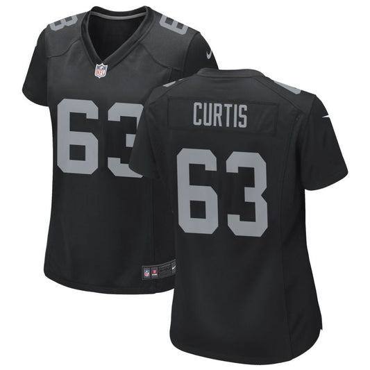 McClendon Curtis Las Vegas Raiders Nike Women's Game Jersey - Black