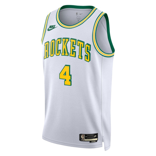 Men's Jalen Green Nike Rockets Swingman Jersey Classic Edition - White