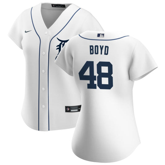 Matthew Boyd Detroit Tigers Nike Women's Home Replica Jersey - White