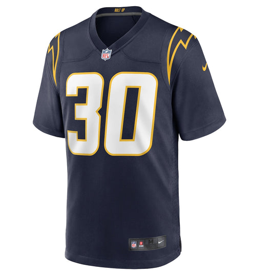 Men's Austin Ekeler Nike Chargers Game Jersey - Navy